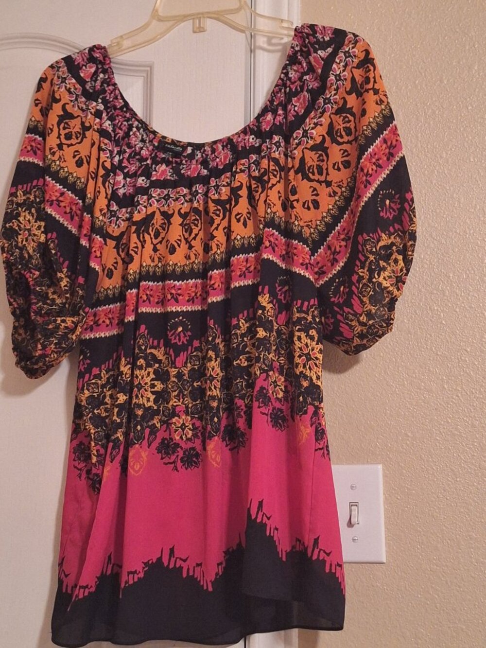 Rafaella Multi Color Airy Plus Top 2X